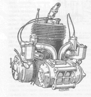 moto con sovralimentazione DKW 2.