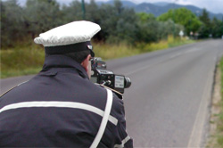 Vigile con Telelaser