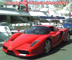 Ferrari Enzo e yacht
