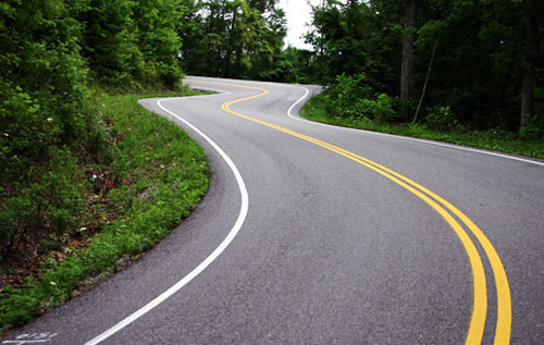 Una delle numerose curve